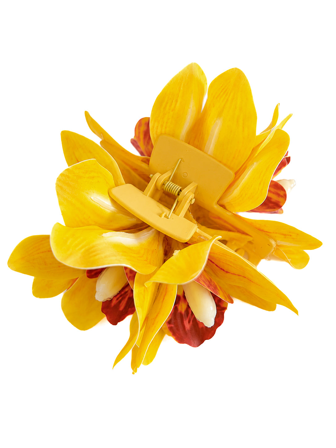 Sunset Orchid Claw Clip