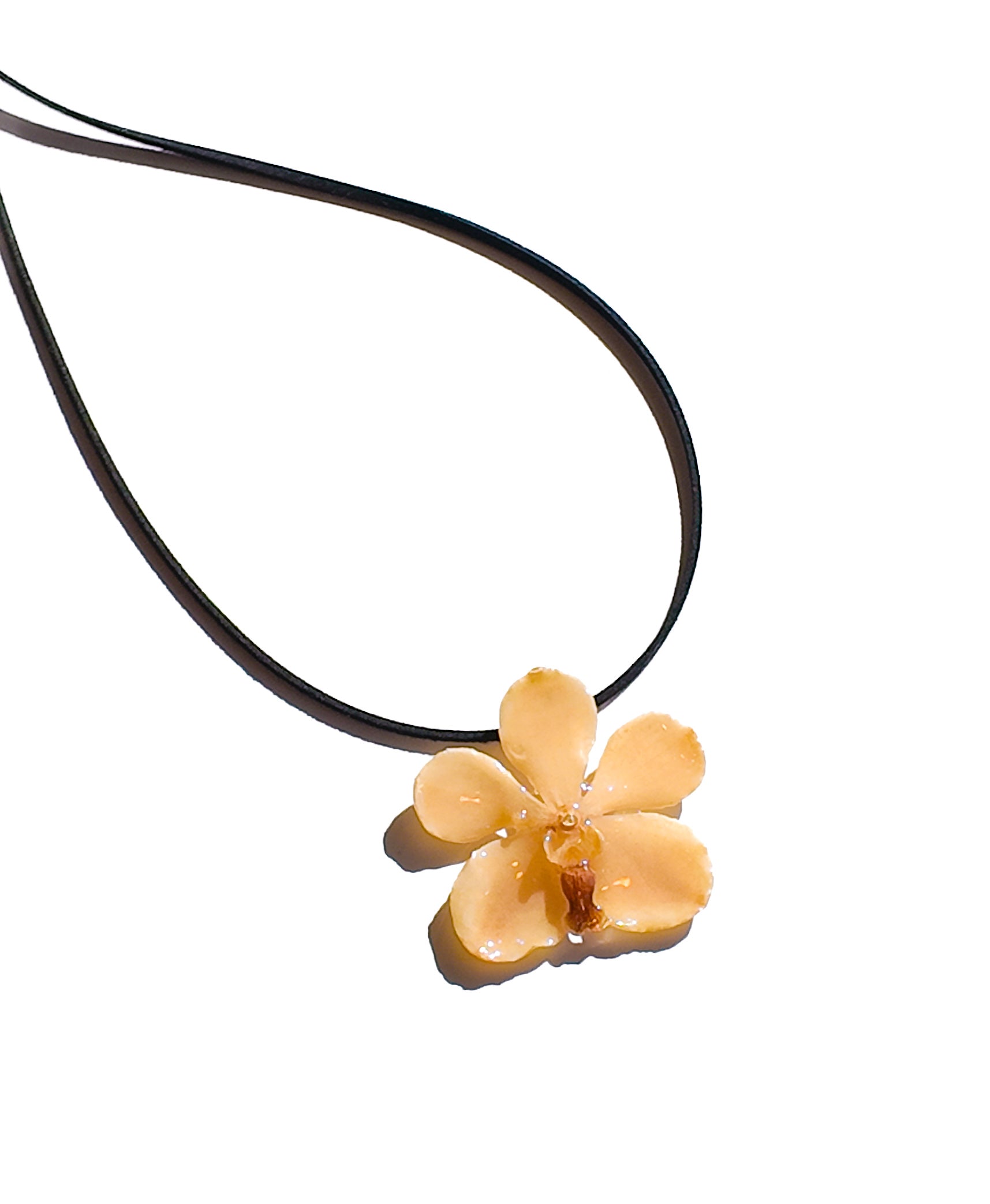 White Vanda Necklace