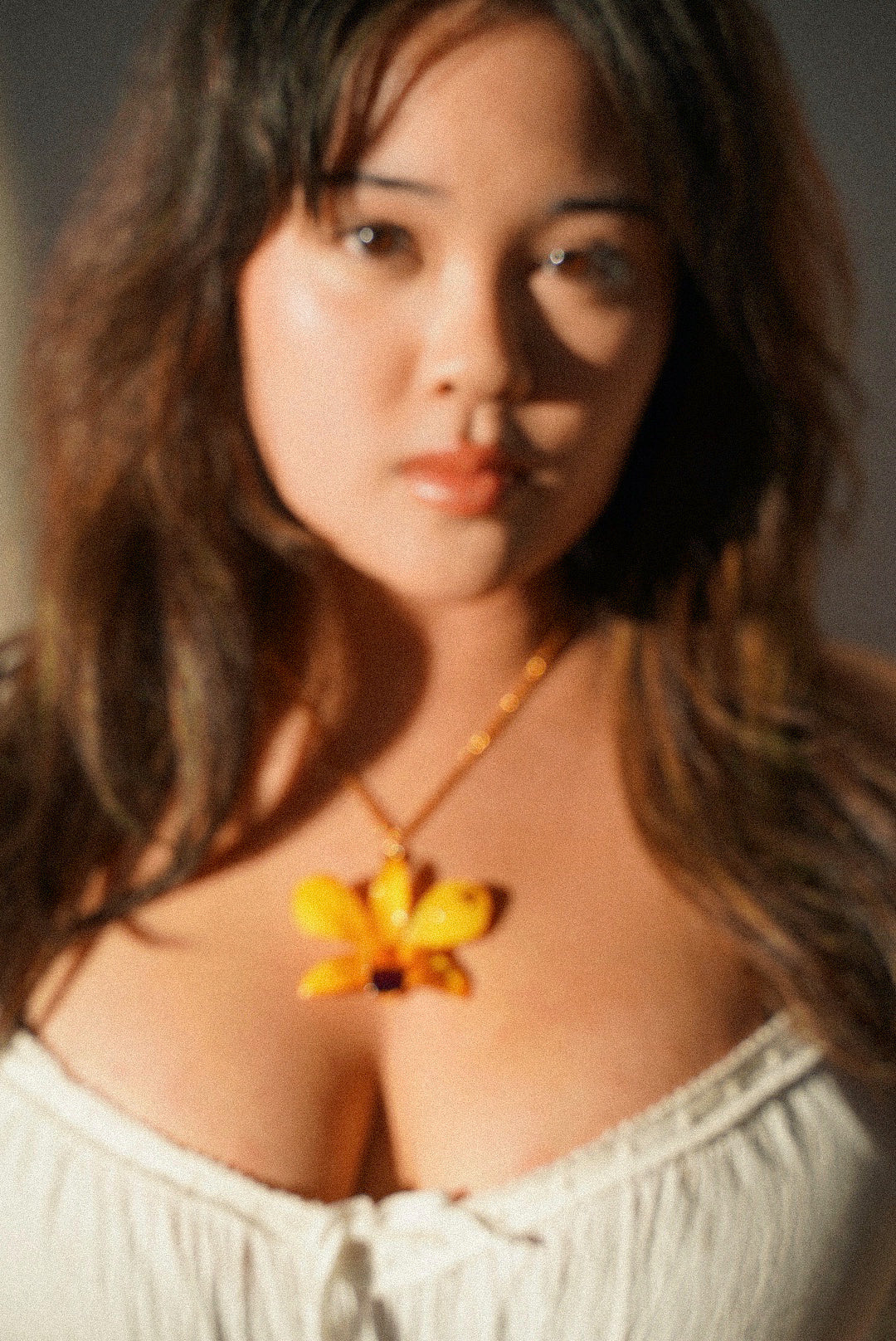 Bloom Dendrobium Necklace