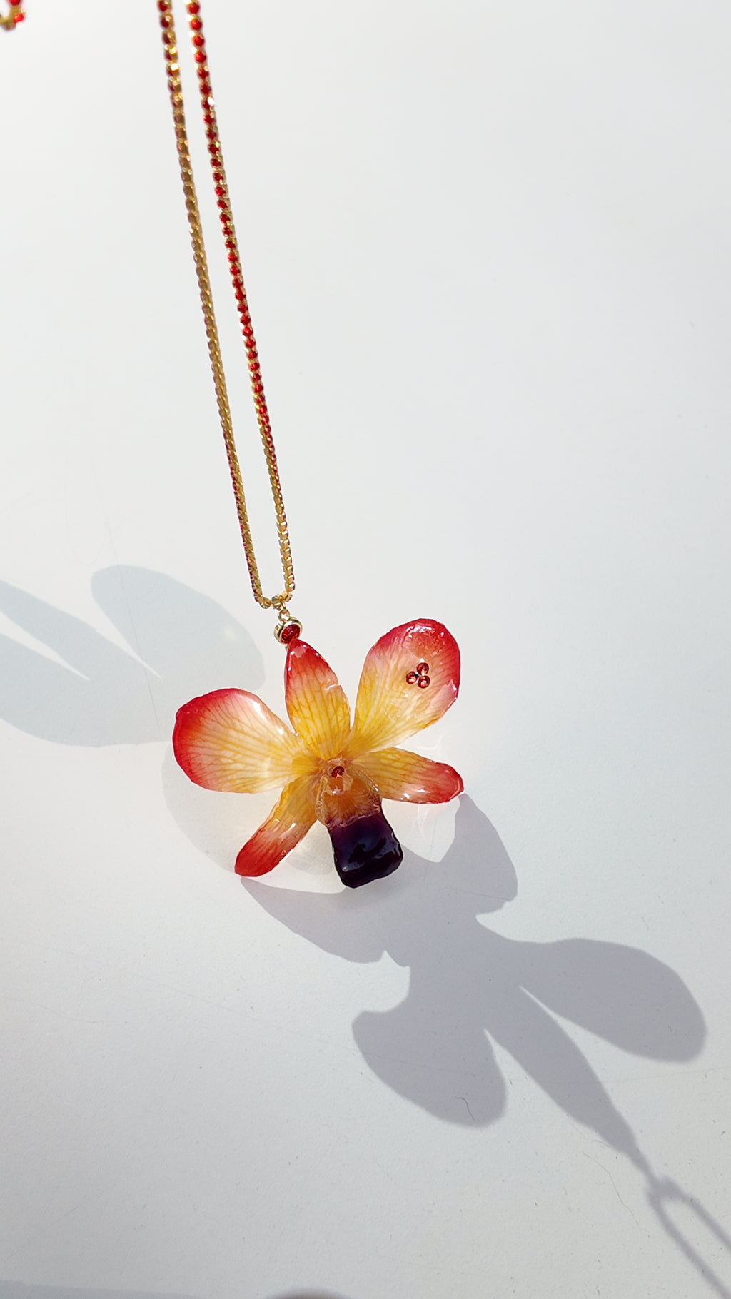 Bloom Dendrobium Necklace