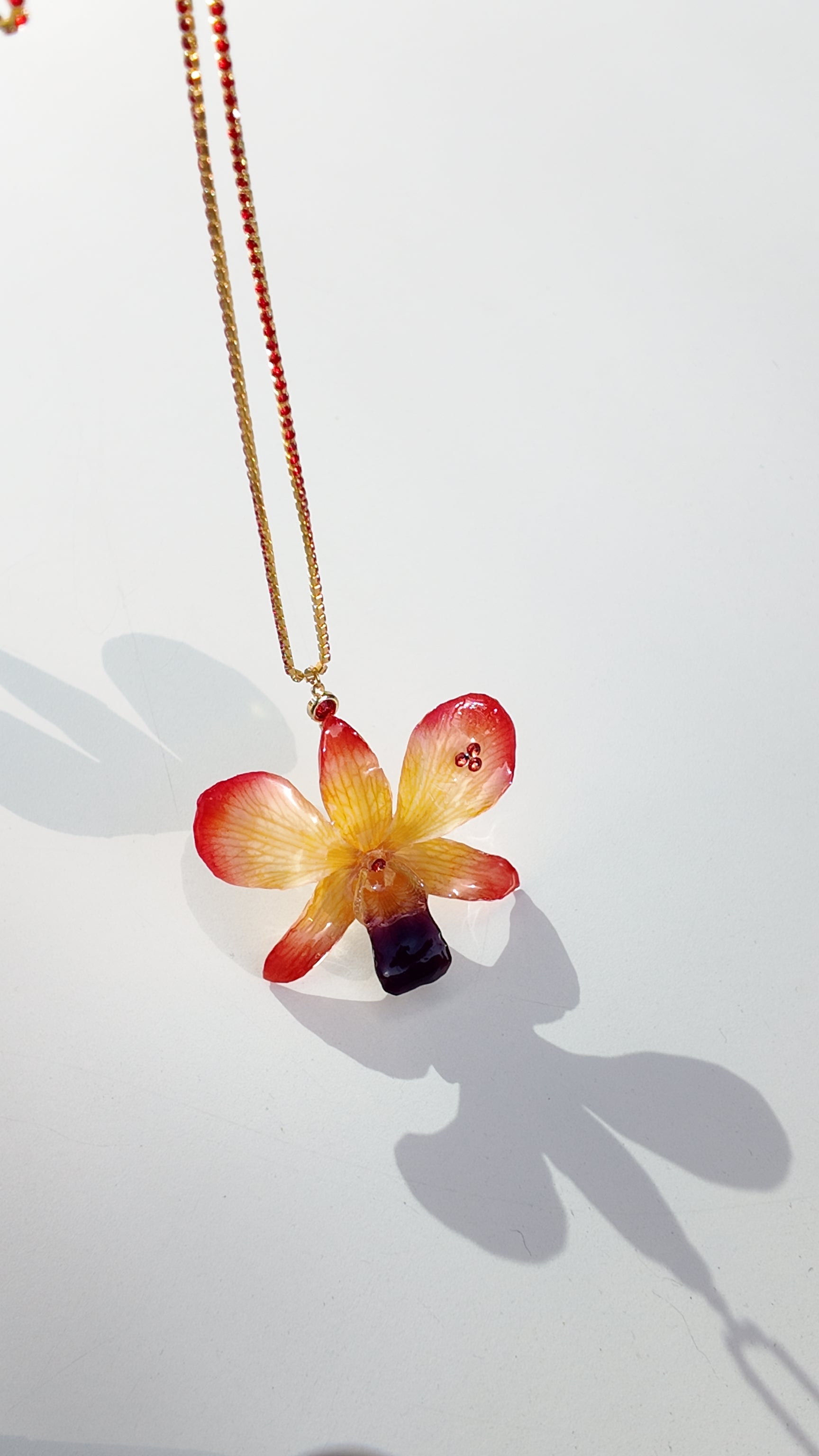 Bloom Dendrobium Necklace