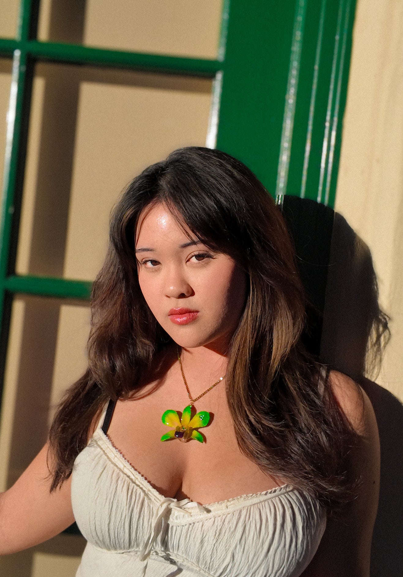 Bloom Dendrobium Necklace