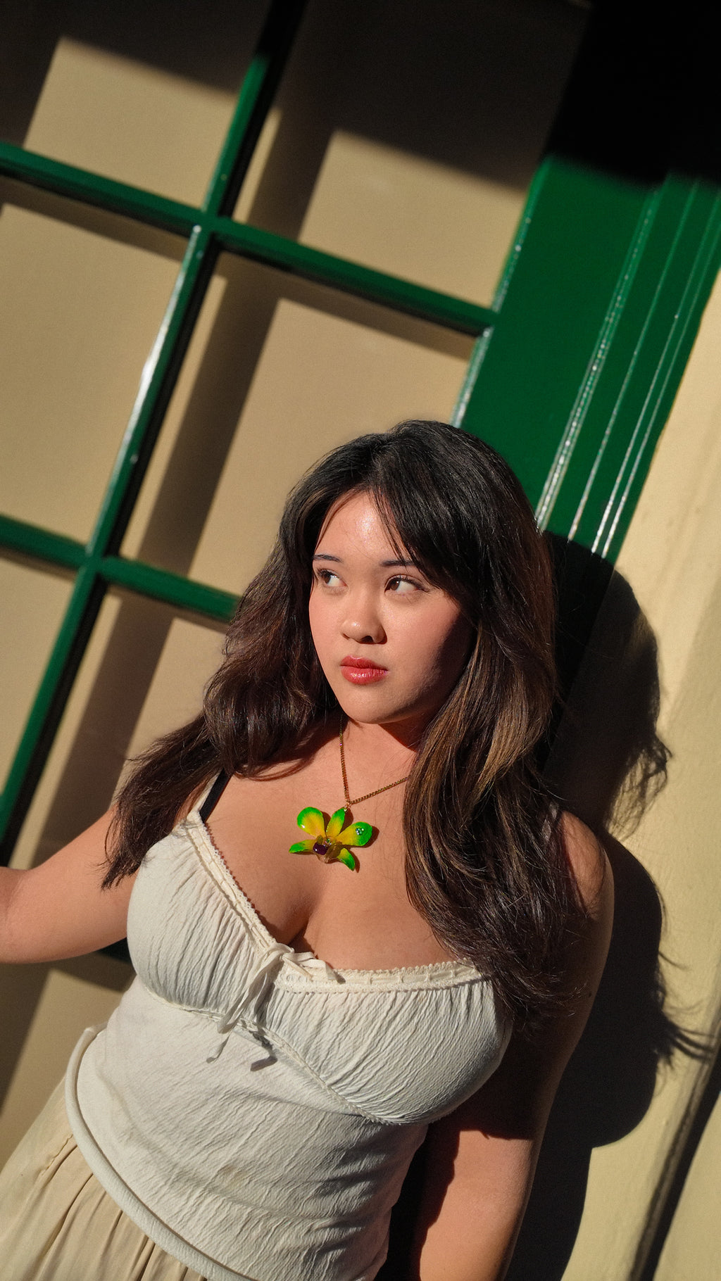 Bloom Dendrobium Necklace