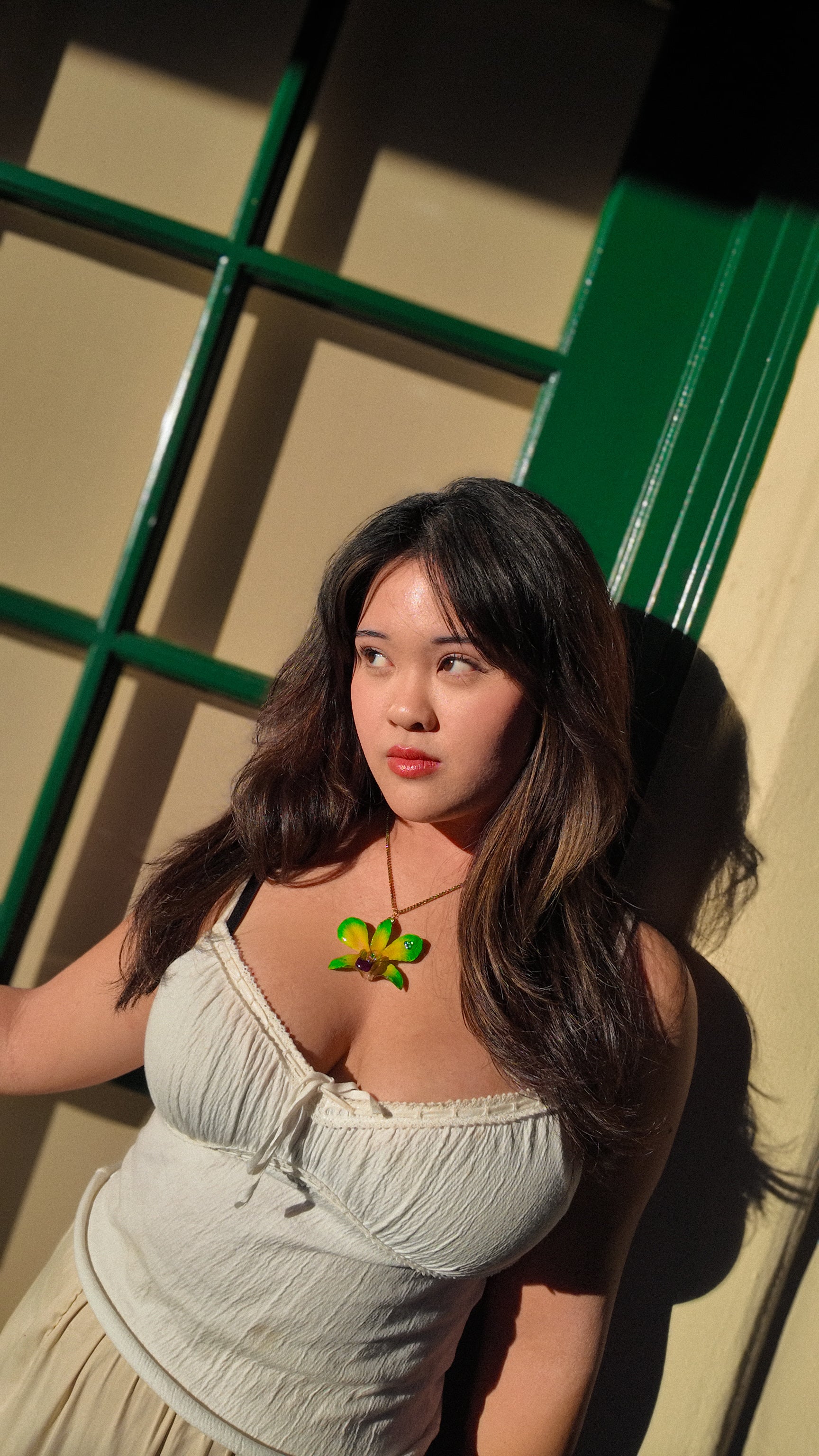 Bloom Dendrobium Necklace