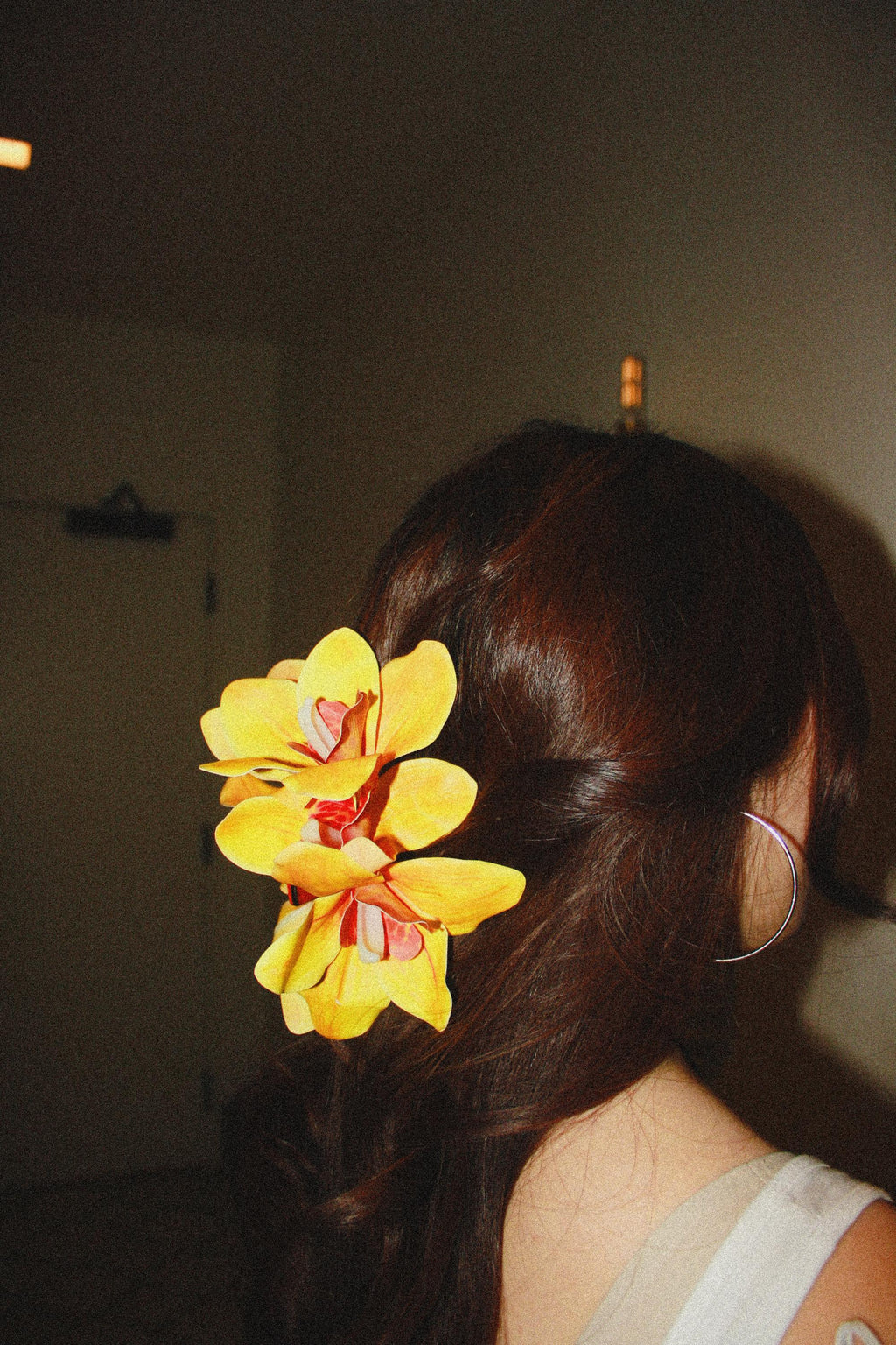 Sunset Orchid Hair Claw Clip