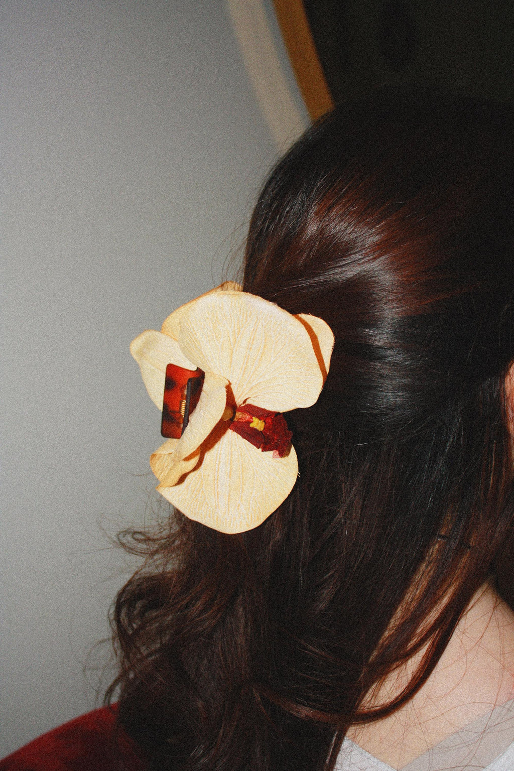 Orchid Hair Claw Clip