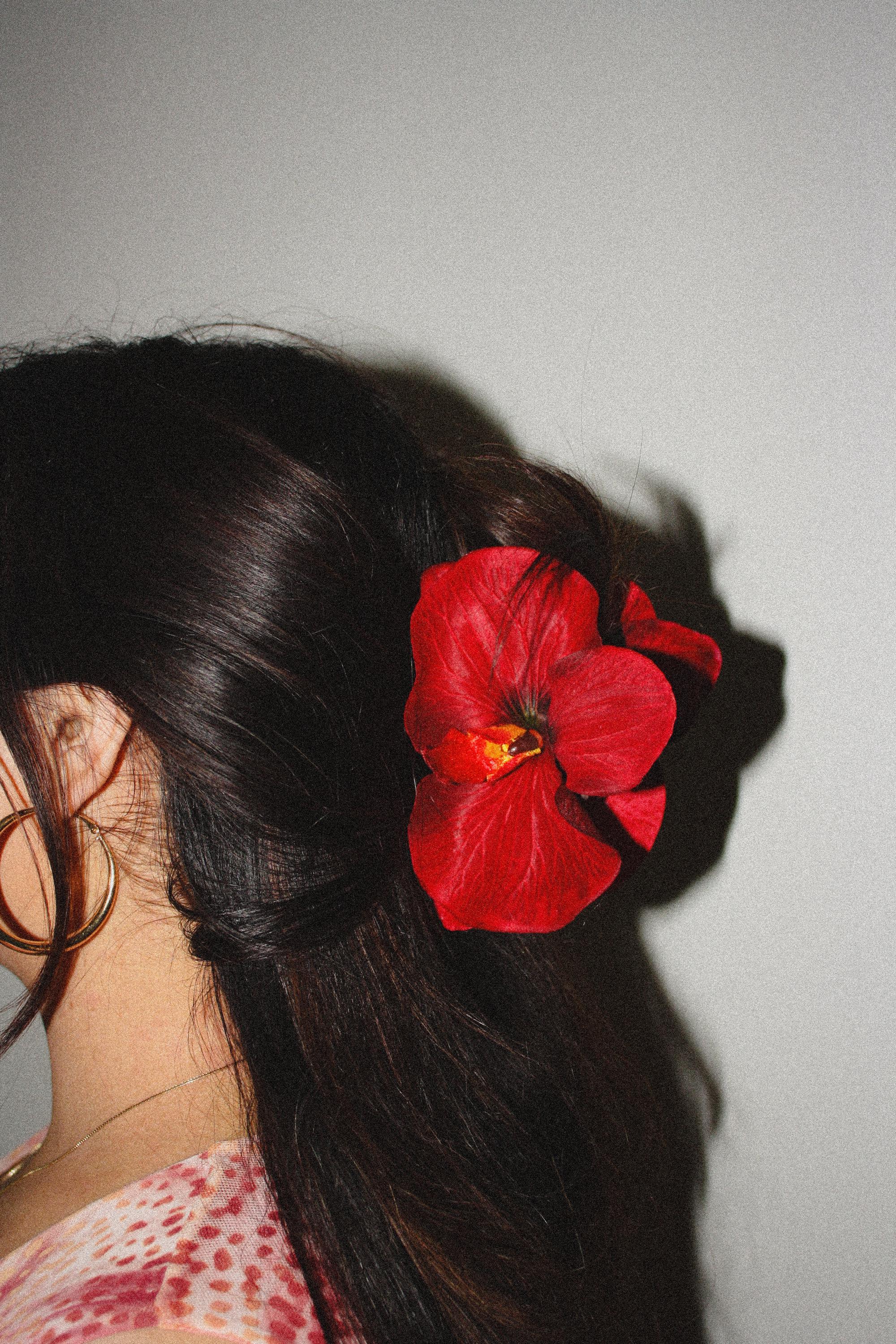 Orchid Hair Claw Clip - Valentine’s Day hair accessories