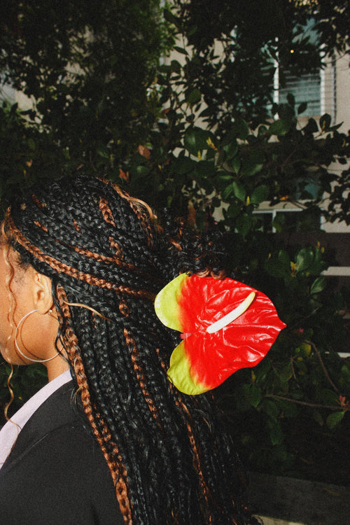 Anthurium Hair Claw Clip