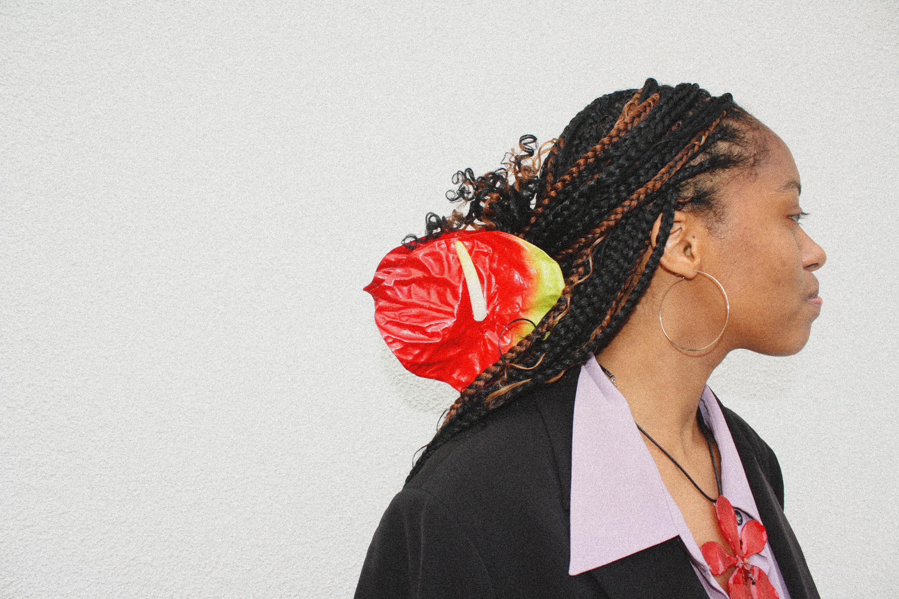 Anthurium Hair Claw Clip