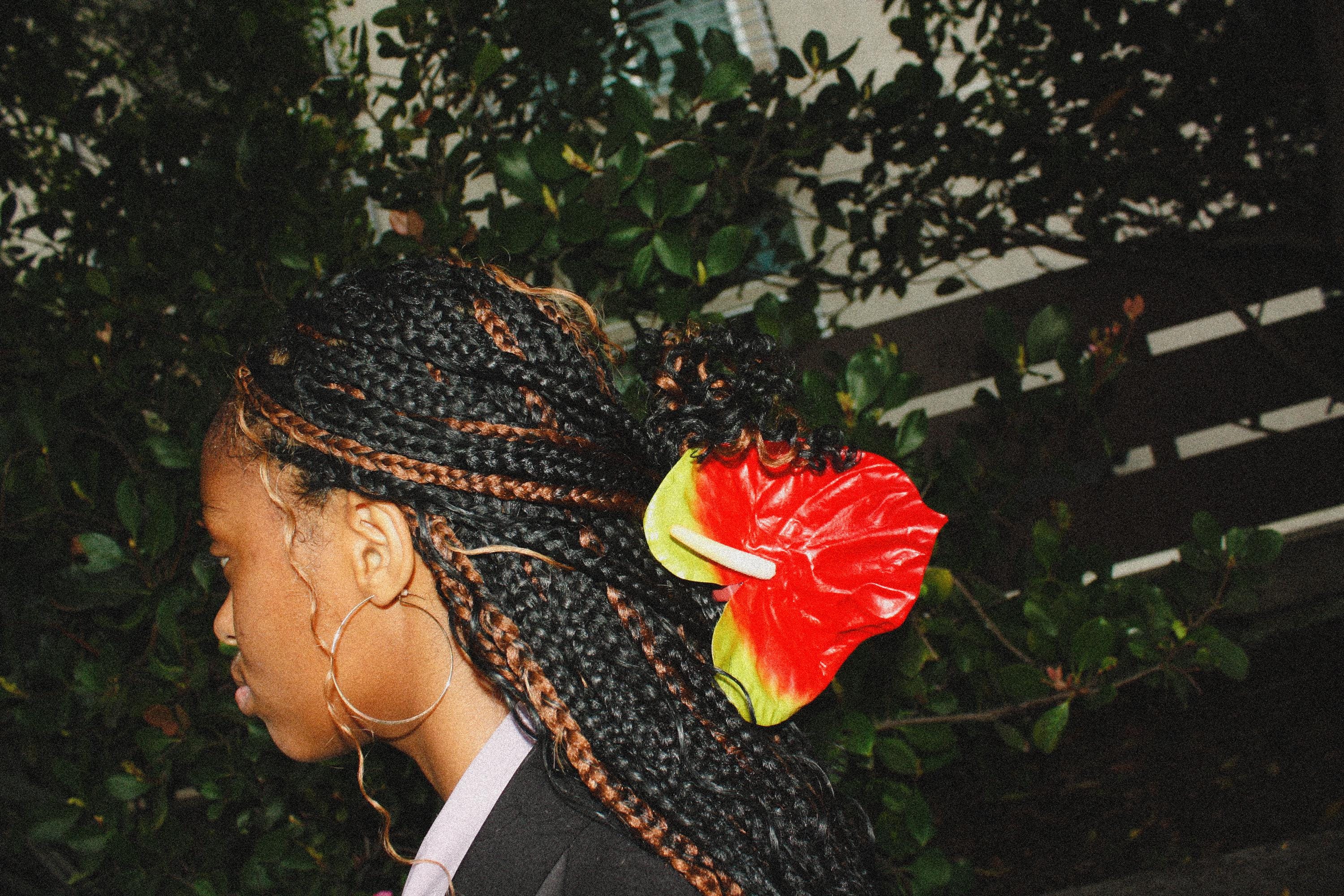 Anthurium Hair Claw Clip