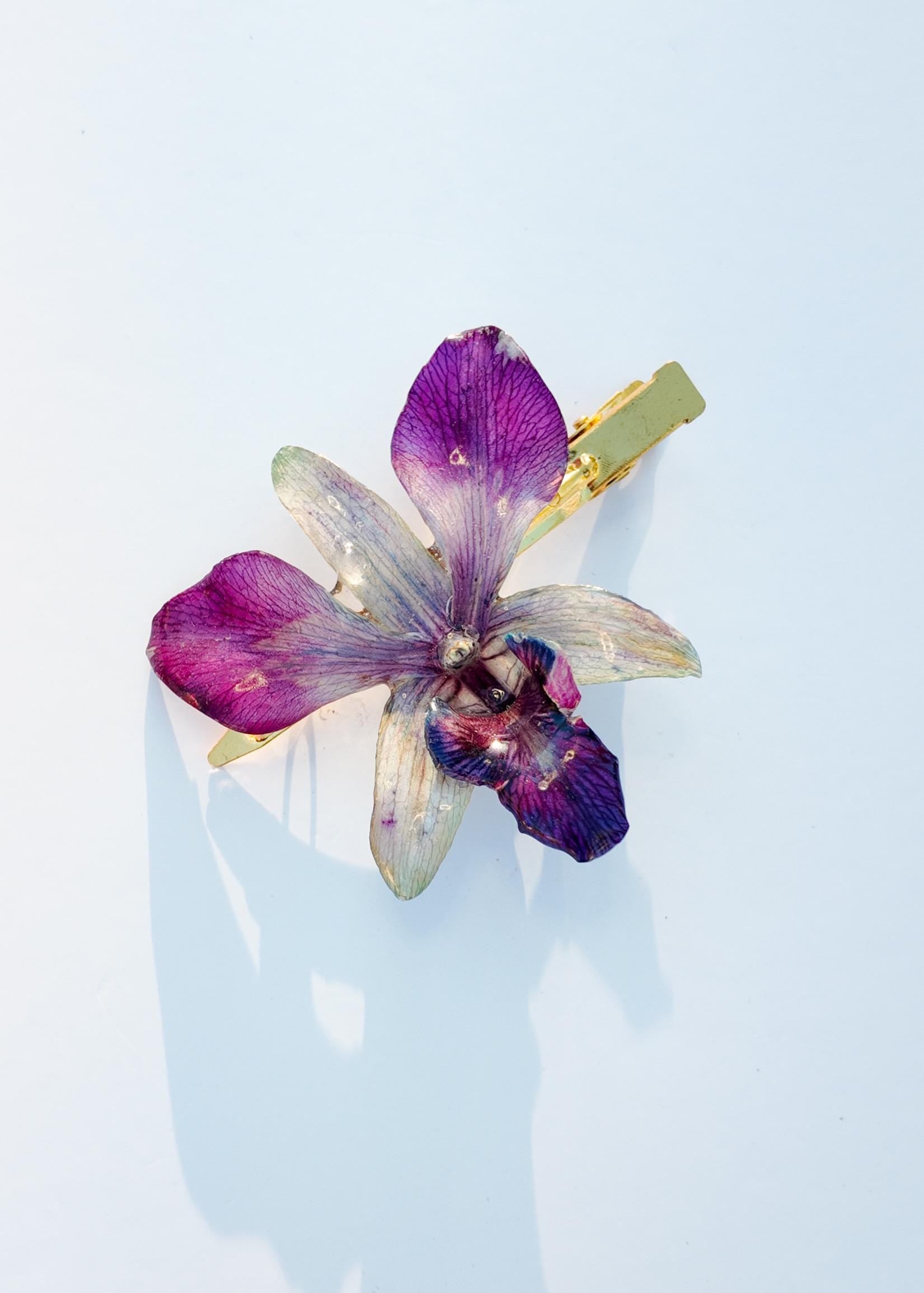 Real Orchid Hair Clip