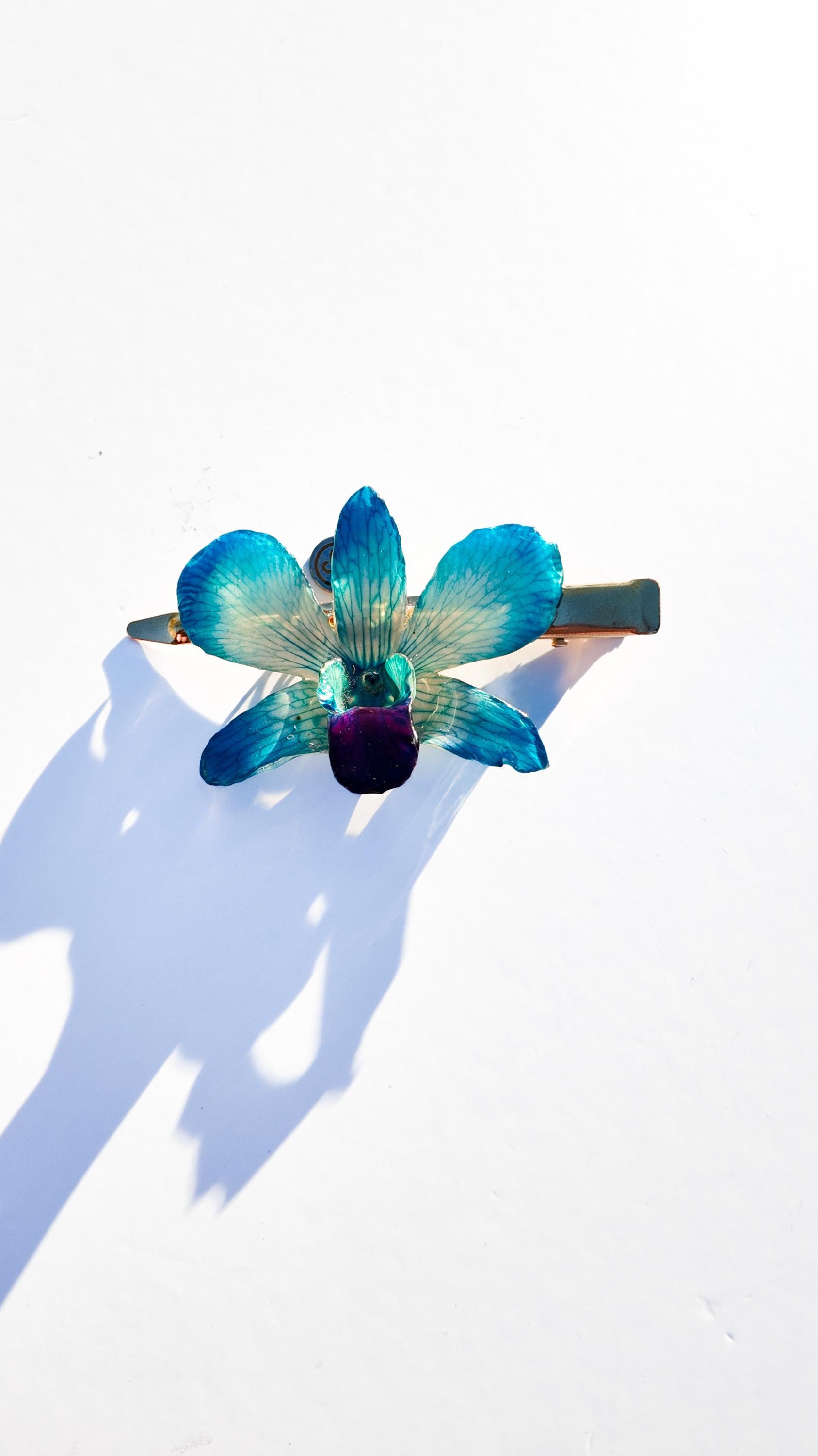 Real Orchid Hair Clip