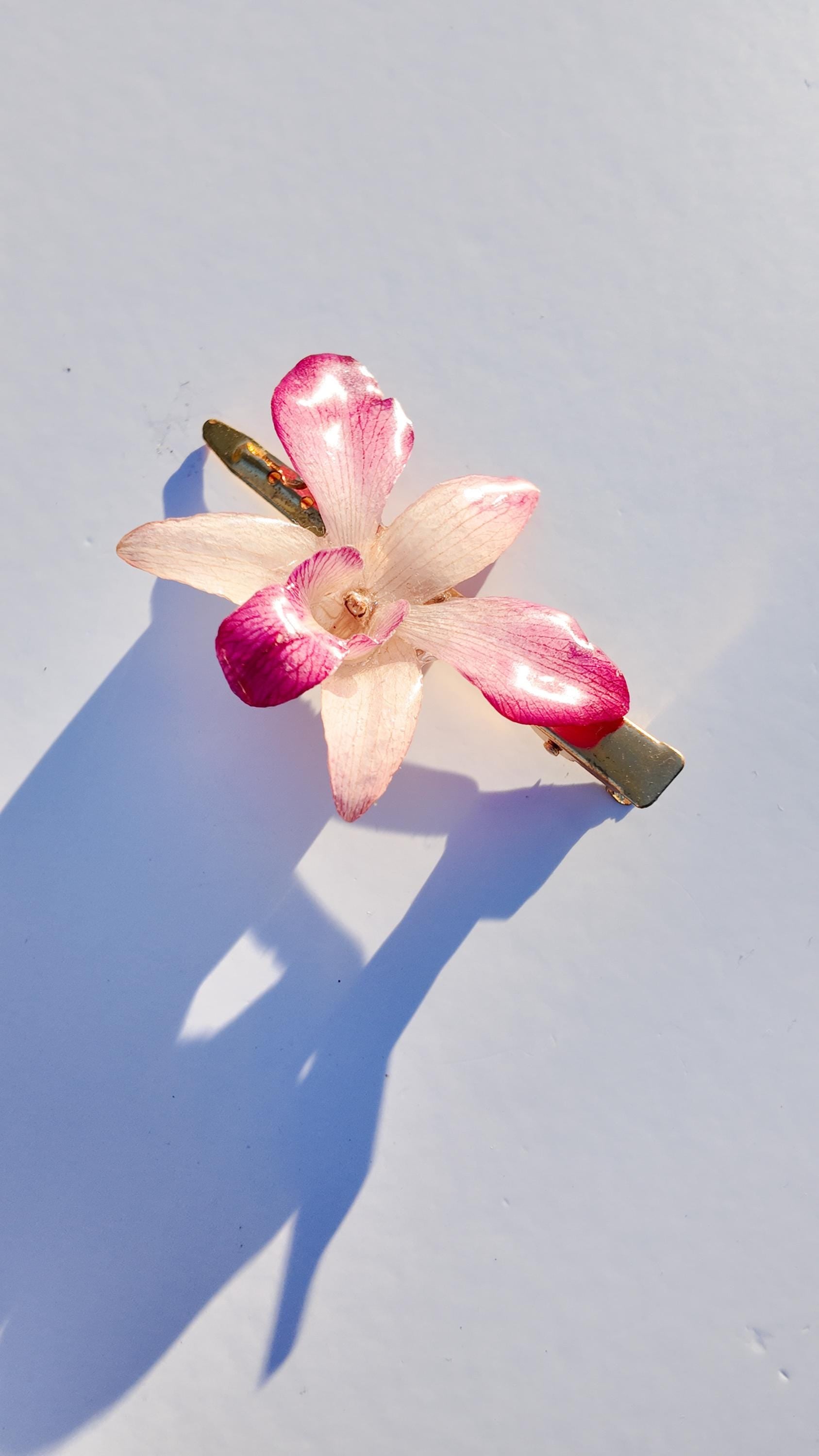 Real Orchid Hair Clip