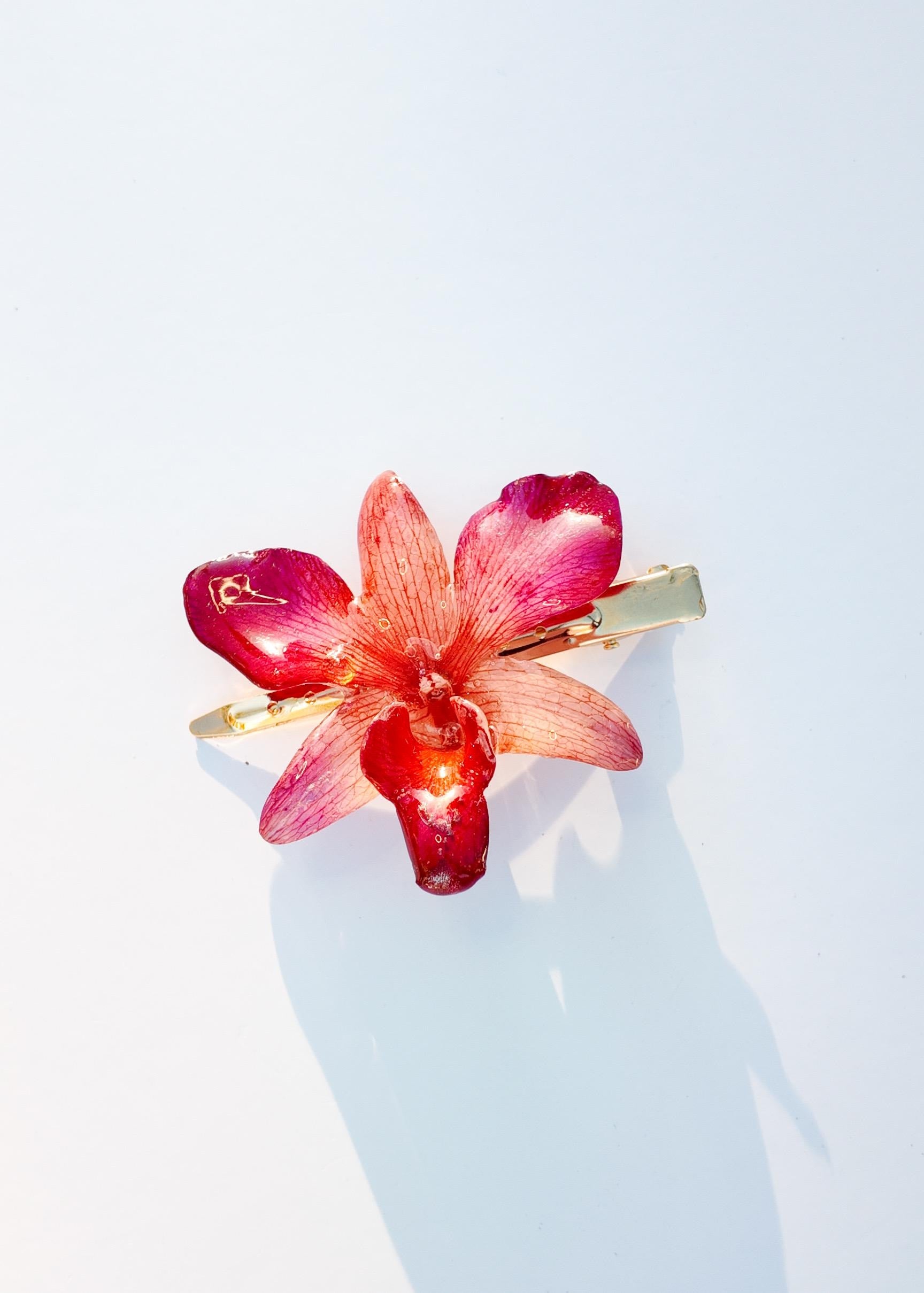 Real Orchid Hair Clip