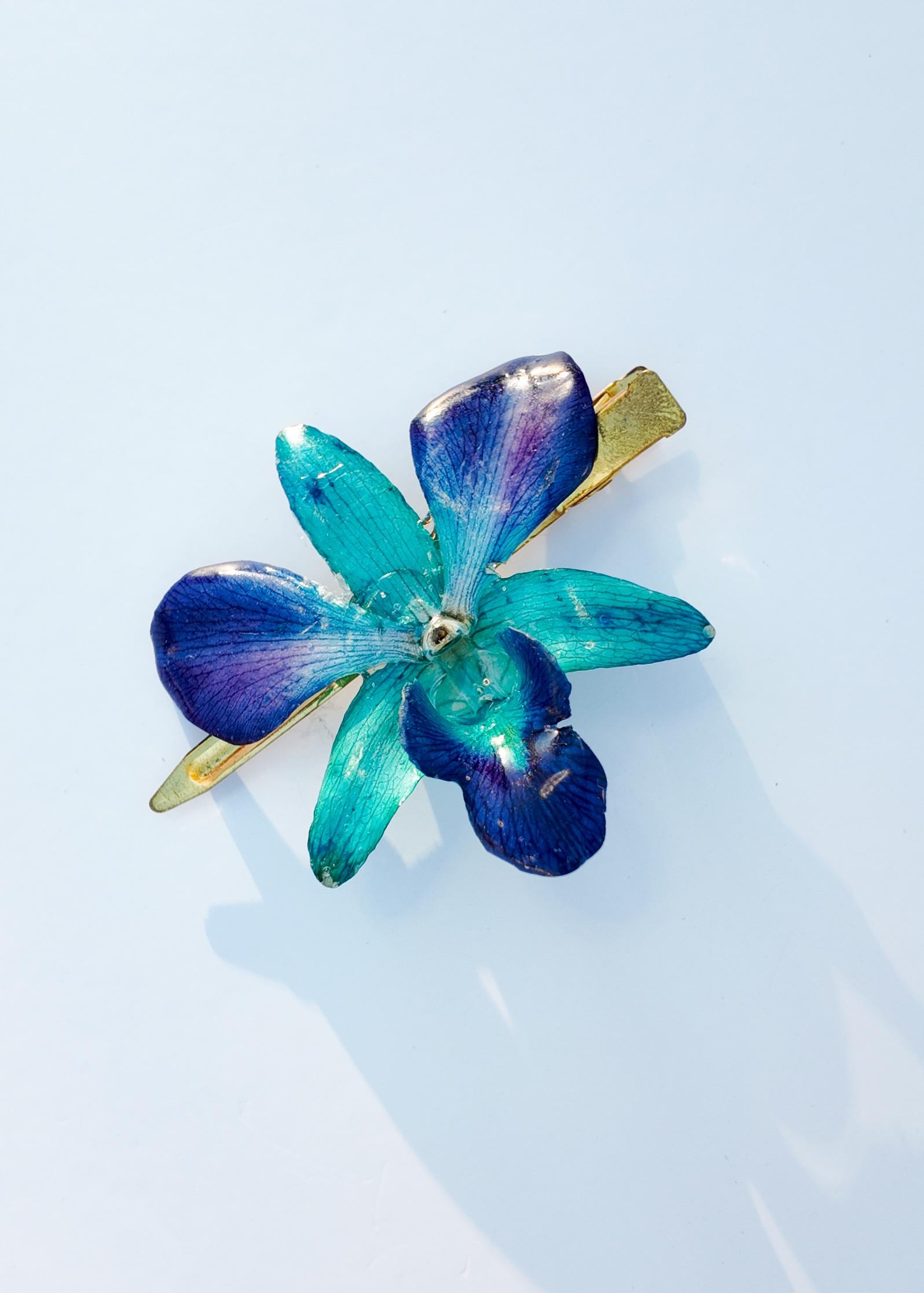 Real Orchid Hair Clip